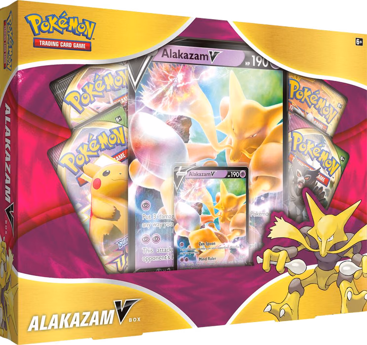 Pokemon Vivid Voltage Alakazam V Box