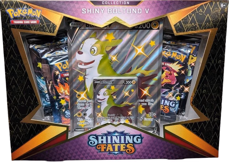 Pokemon Shining Fates Collection [Shiny Boltund V]