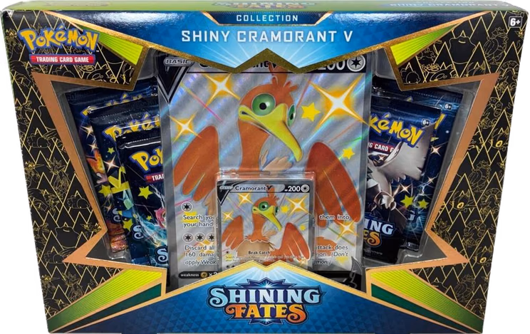 Pokemon Shining Fates Collection [Shiny Cramorant V]