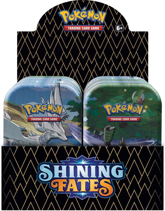 Pokemon Shining Fates Mini Tin Display
