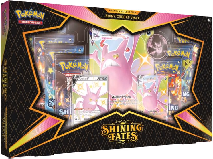 Pokemon Shining Fates Premium Collection [Shiny Crobat]