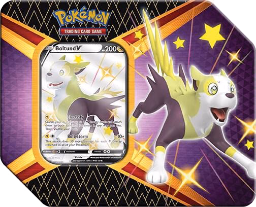 Pokemon Shining Fates V Tin [Boltund V]