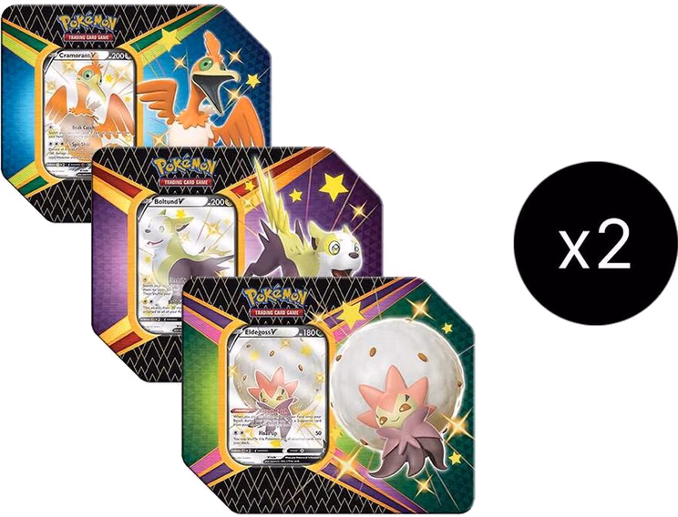 Pokemon Shining Fates V Tin Case