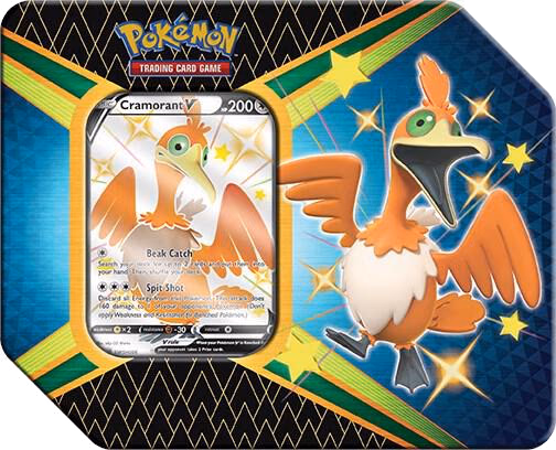 Pokemon Shining Fates V Tin [Cramorant V]