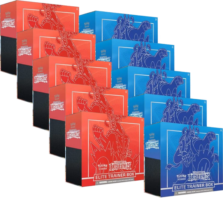 Pokemon Battle Styles Elite Trainer Box Case