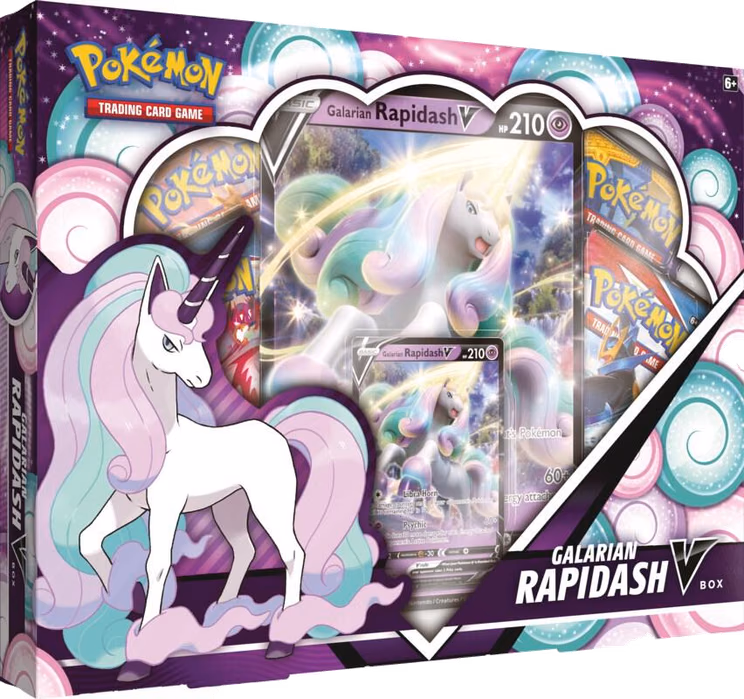 Pokemon Battle Styles Galarian Rapidash V Box