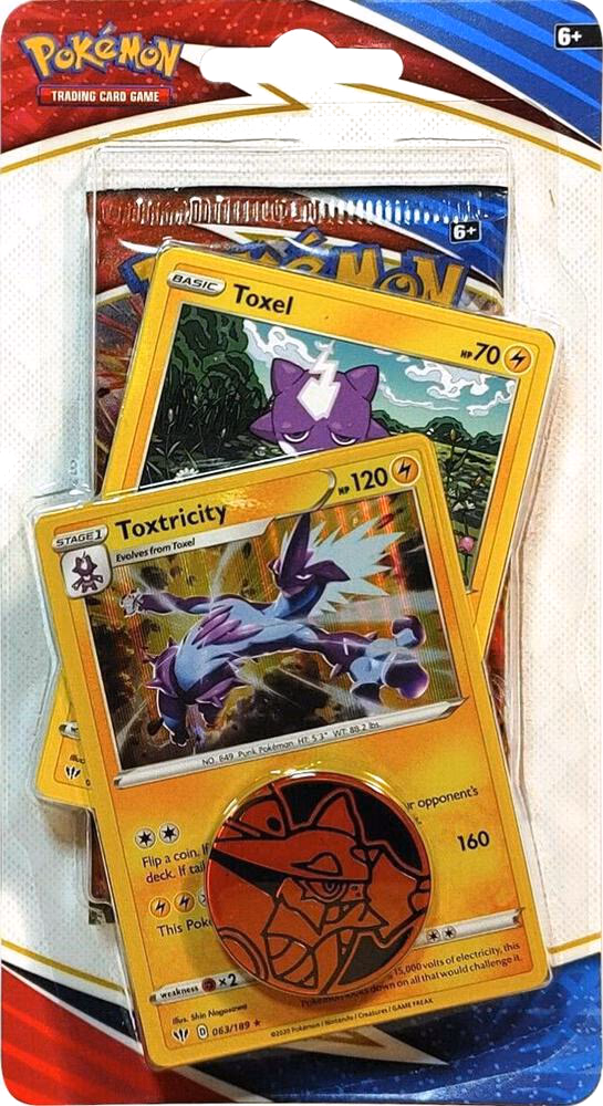 Pokemon Battle Styles Premium Checklane Blister [Toxtricity]