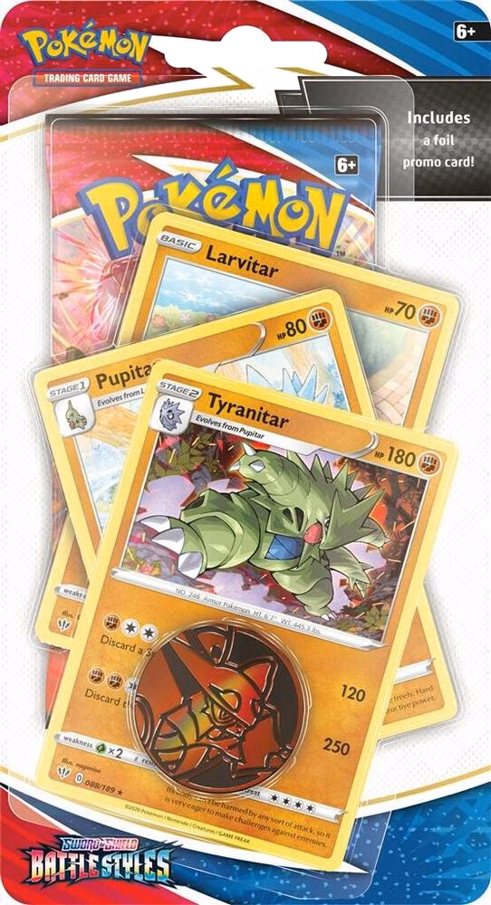 Pokemon Battle Styles Premium Checklane Blister [Tyranitar]