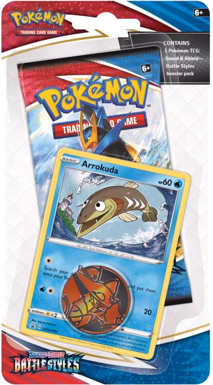Pokemon Battle Styles Single Pack Blister [Arrokuda]