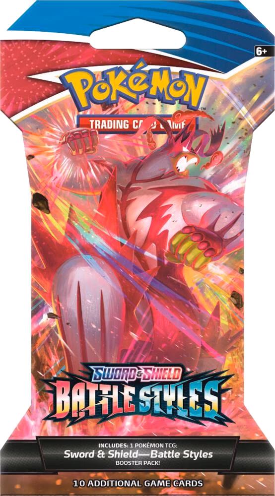 Pokemon Battle Styles Sleeved Booster Pack