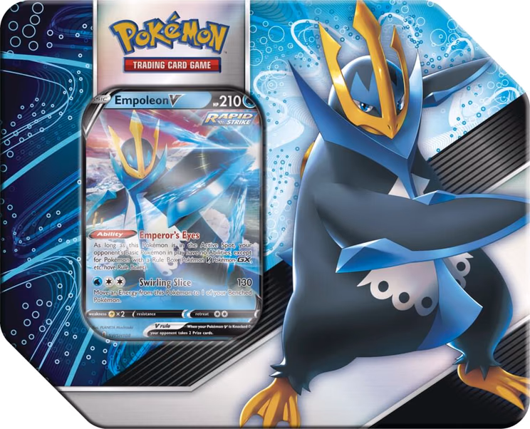 Pokemon Battle Styles V Strikers Tin [Empoleon V]