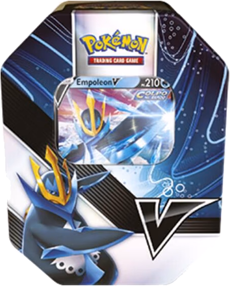 Pokemon Battle Styles V Strikers Tin [Empoleon V] (International Version)