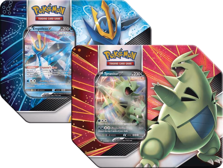 Pokemon Battle Styles V Strikers Tin [Set of 2]