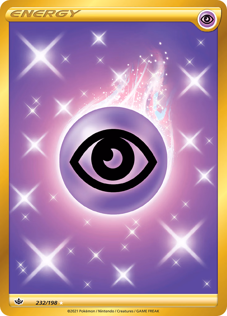 Psychic Energy Pokemon card (232/198, Chilling Reign)
