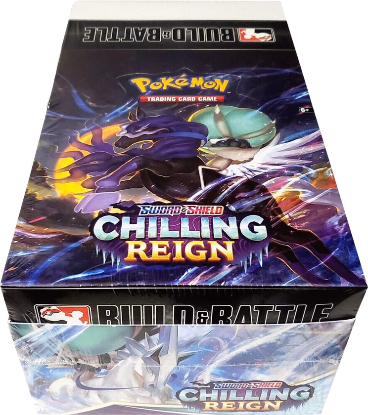 Pokemon Chilling Reign Build & Battle Box Display
