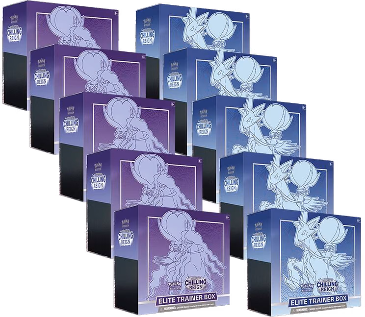 Pokemon Chilling Reign Elite Trainer Box Case