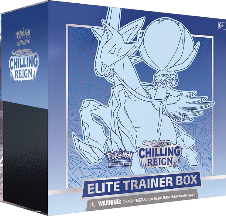 Pokemon Chilling Reign Elite Trainer Box [Ice Rider Calyrex]