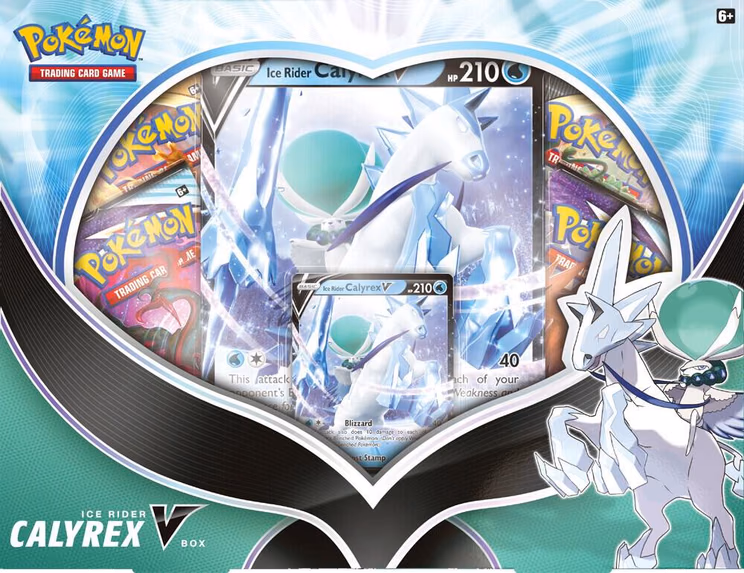 Pokemon Chilling Reign Ice Rider Calyrex V Box