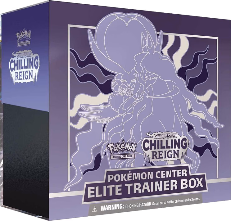 Pokemon Chilling Reign Pokemon Center Elite Trainer Box [Shadow Rider Calyrex] (Exclusive)