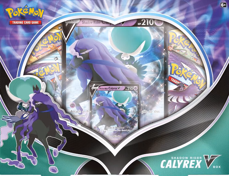 Pokemon Chilling Reign Shadow Rider Calyrex V Box