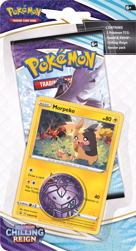 Pokemon Chilling Reign Single Pack Blister [Morpeko]