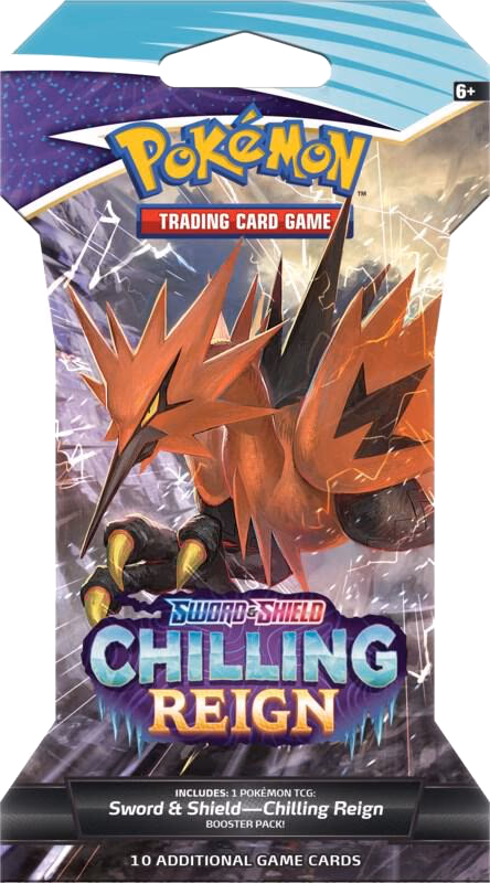 Pokemon Chilling Reign Sleeved Booster Pack