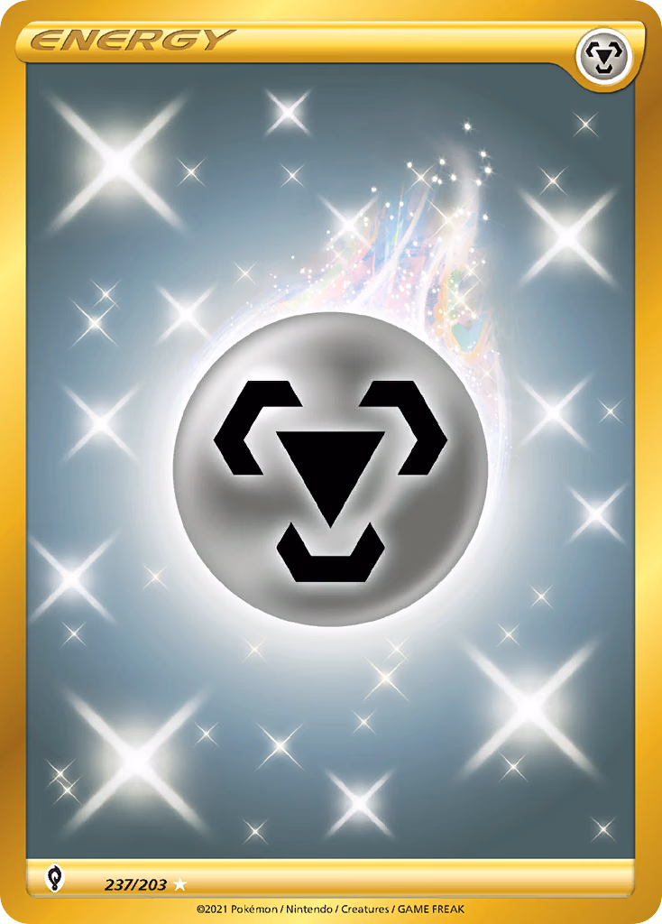Metal Energy Pokemon card (237/203, Evolving Skies)