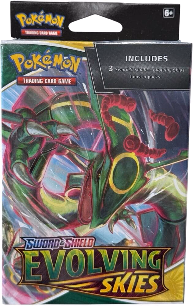 Pokemon Evolving Skies 3 Pack Hanger Box