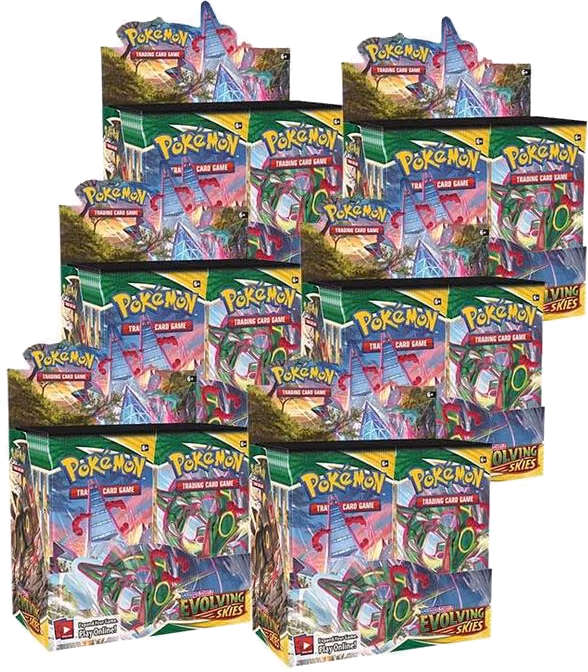 Pokemon Evolving Skies Booster Box Case