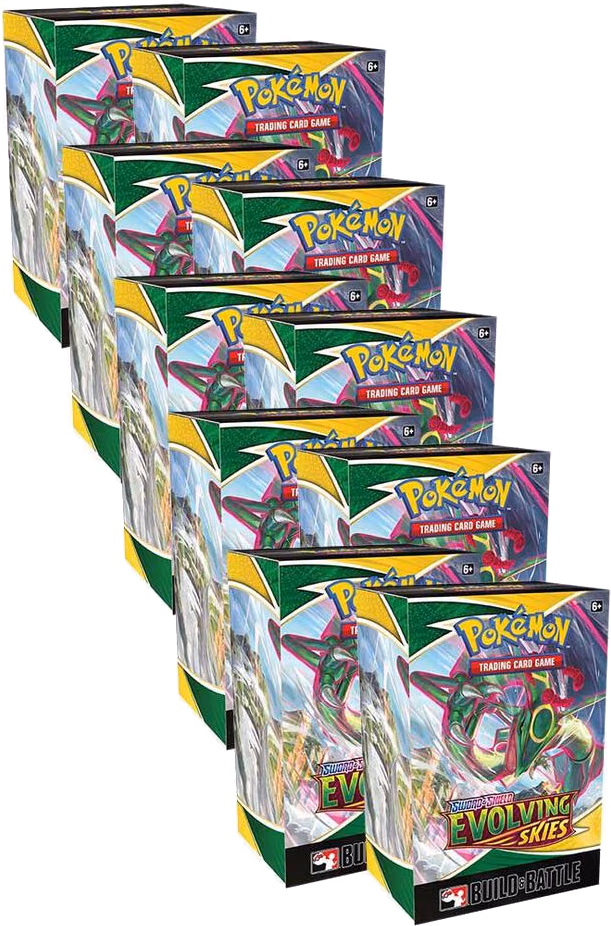 Pokemon Evolving Skies Build & Battle Box Display