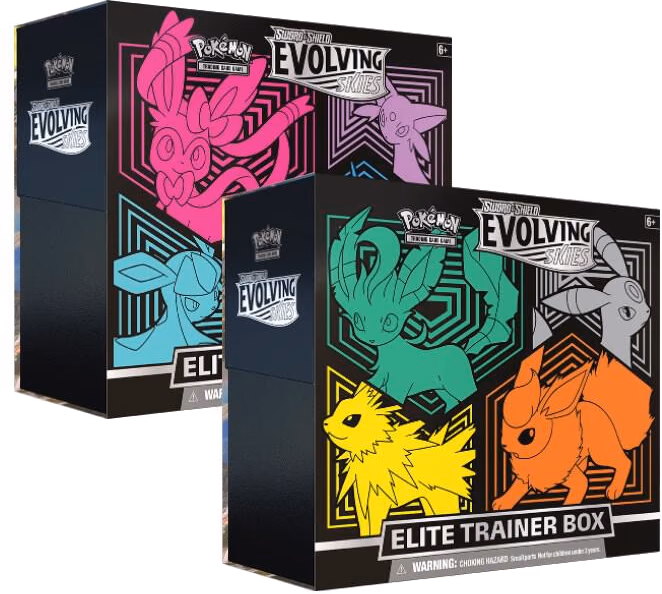 Pokemon Evolving Skies Elite Trainer Box [Set of 2]