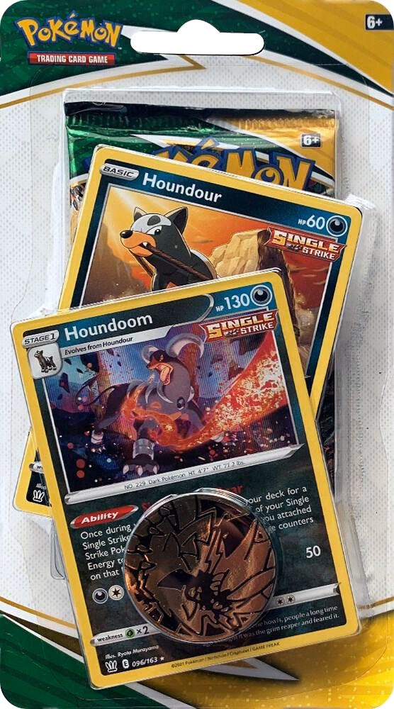 Pokemon Evolving Skies Premium Checklane Blister [Houndoom]