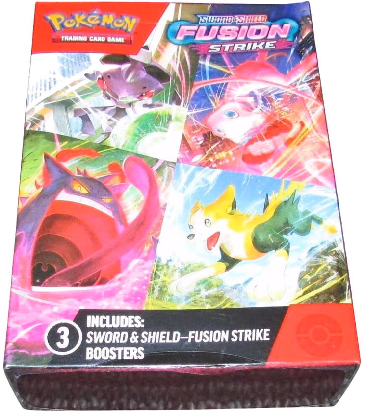 Pokemon Fusion Strike 3 Pack Hanger Box