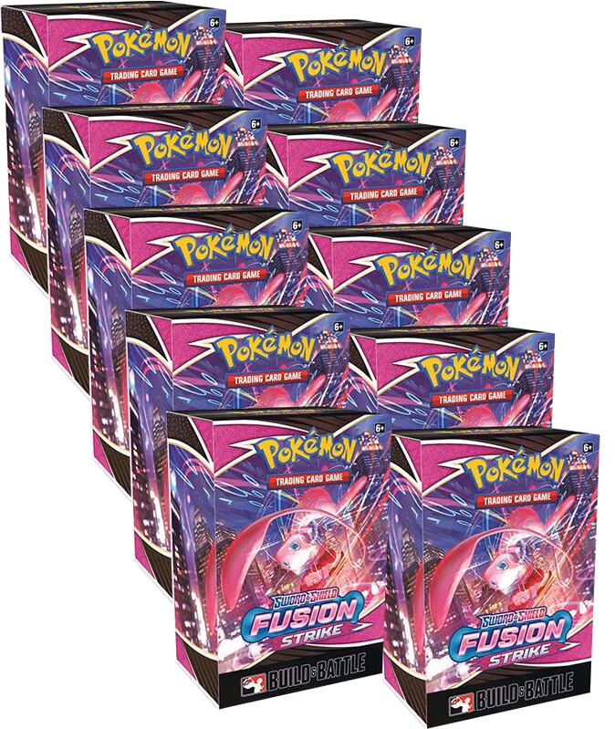 Pokemon Fusion Strike Build & Battle Box Display