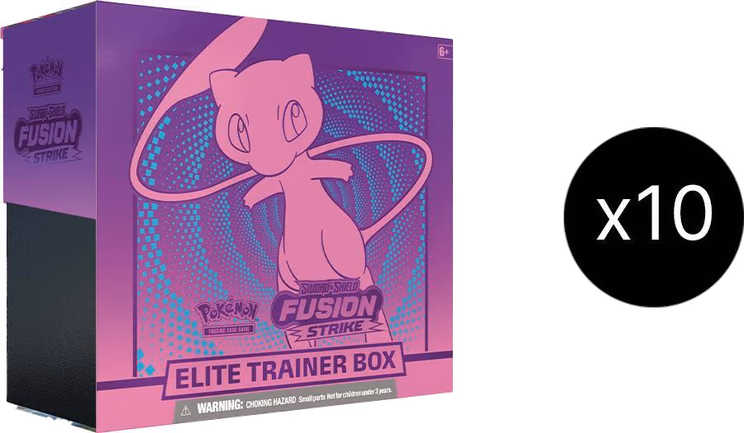 Pokemon Fusion Strike Elite Trainer Box Case