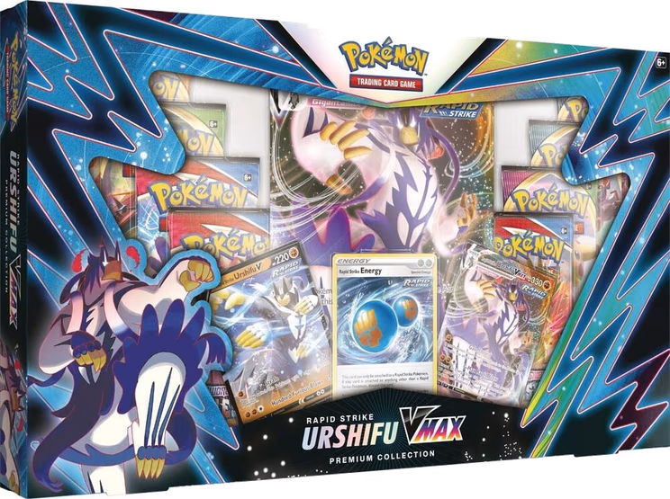Pokemon Fusion Strike Rapid Strike Urshifu VMAX Premium Collection