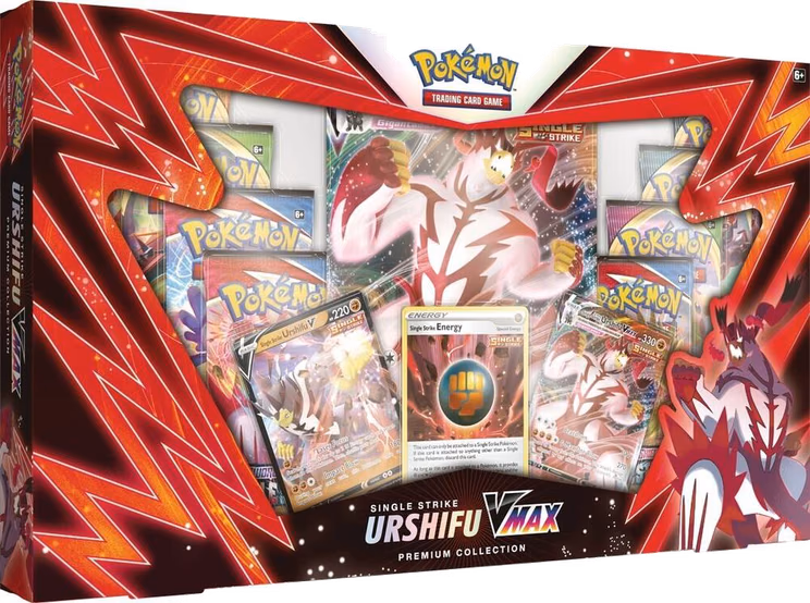 Pokemon Fusion Strike Single Strike Urshifu VMAX Premium Collection