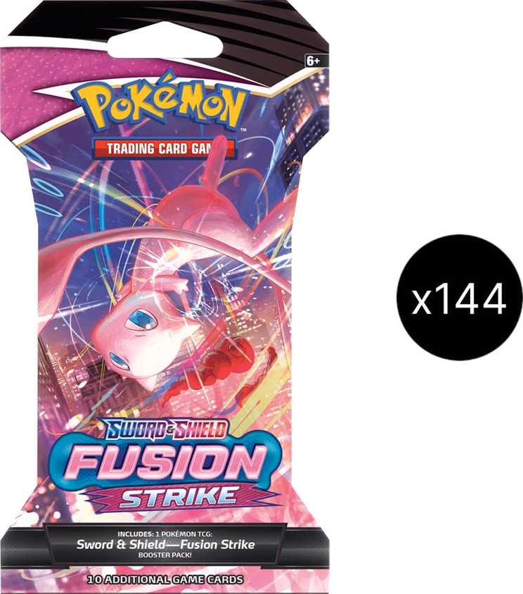 Pokemon Fusion Strike Sleeved Booster Case