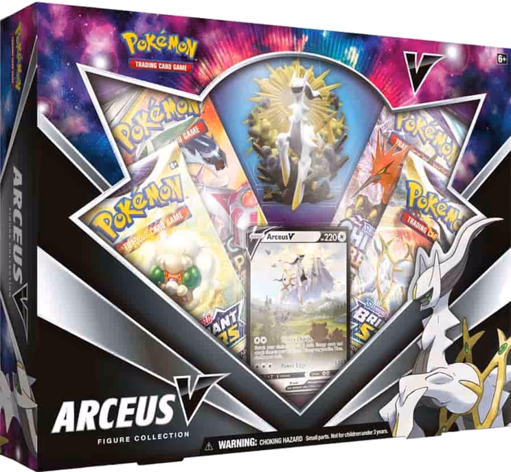 Pokemon Brilliant Stars Arceus V Figure Collection