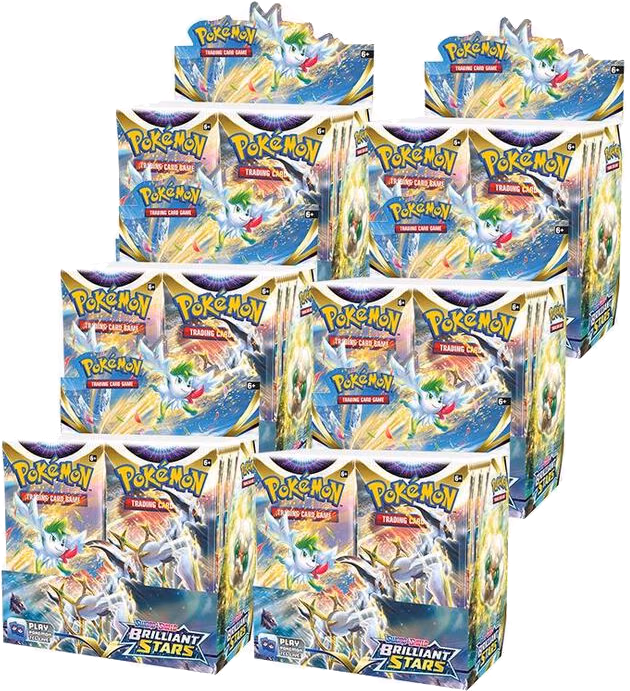 Pokemon Brilliant Stars Booster Box Case
