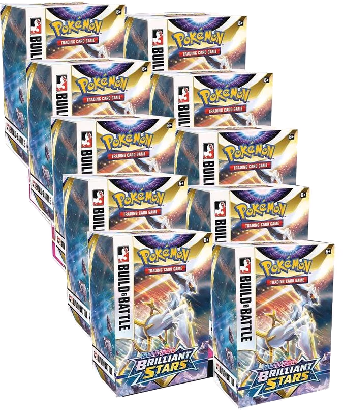Pokemon Brilliant Stars Build & Battle Box Display