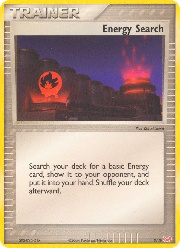 Energy Search Pokemon card (9/10, EX Trainer Kit Latias)