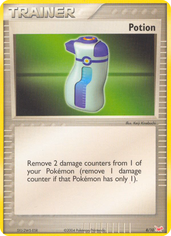 Potion Pokemon card (8/10, EX Trainer Kit Latias)