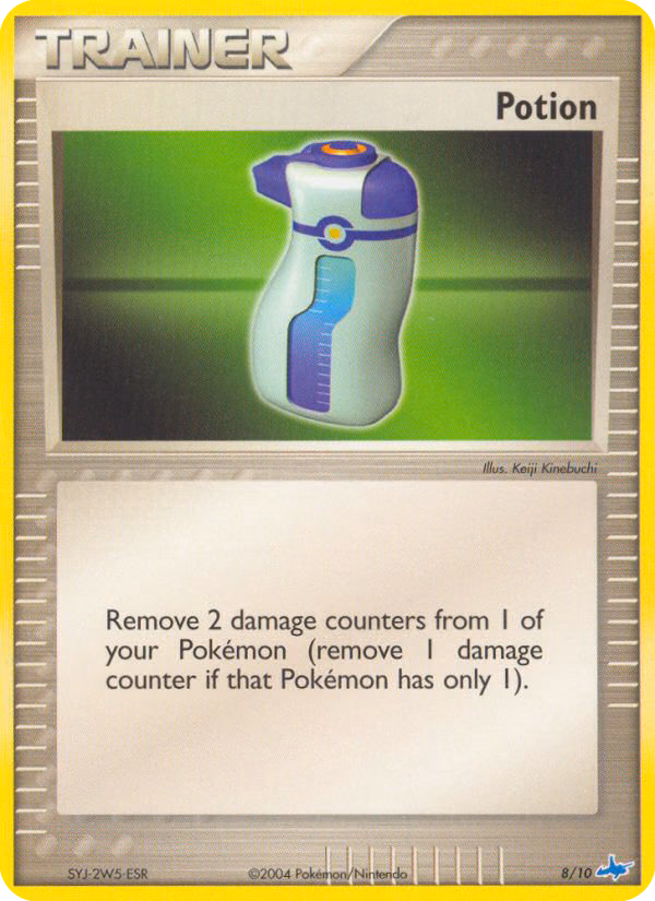 Potion Pokemon card (8/10, EX Trainer Kit Latios)