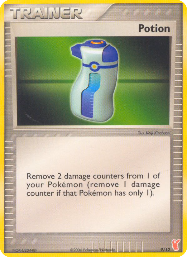 Potion Pokemon card (9/12, EX Trainer Kit 2 Plusle)