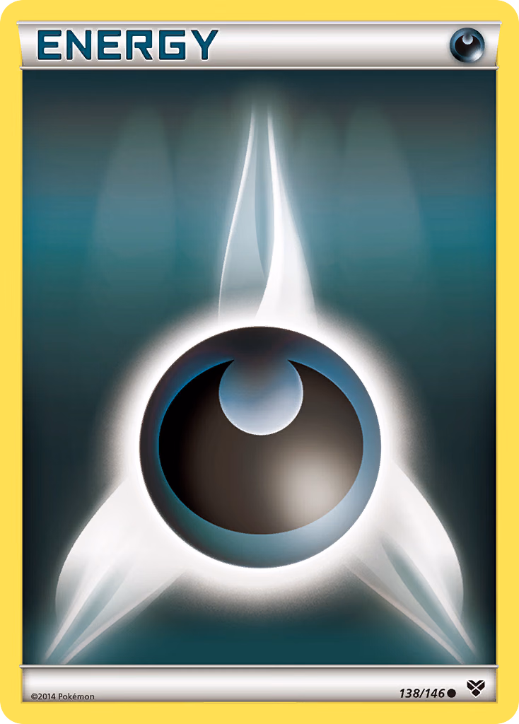 Darkness Energy Pokemon card (138/146, XY)