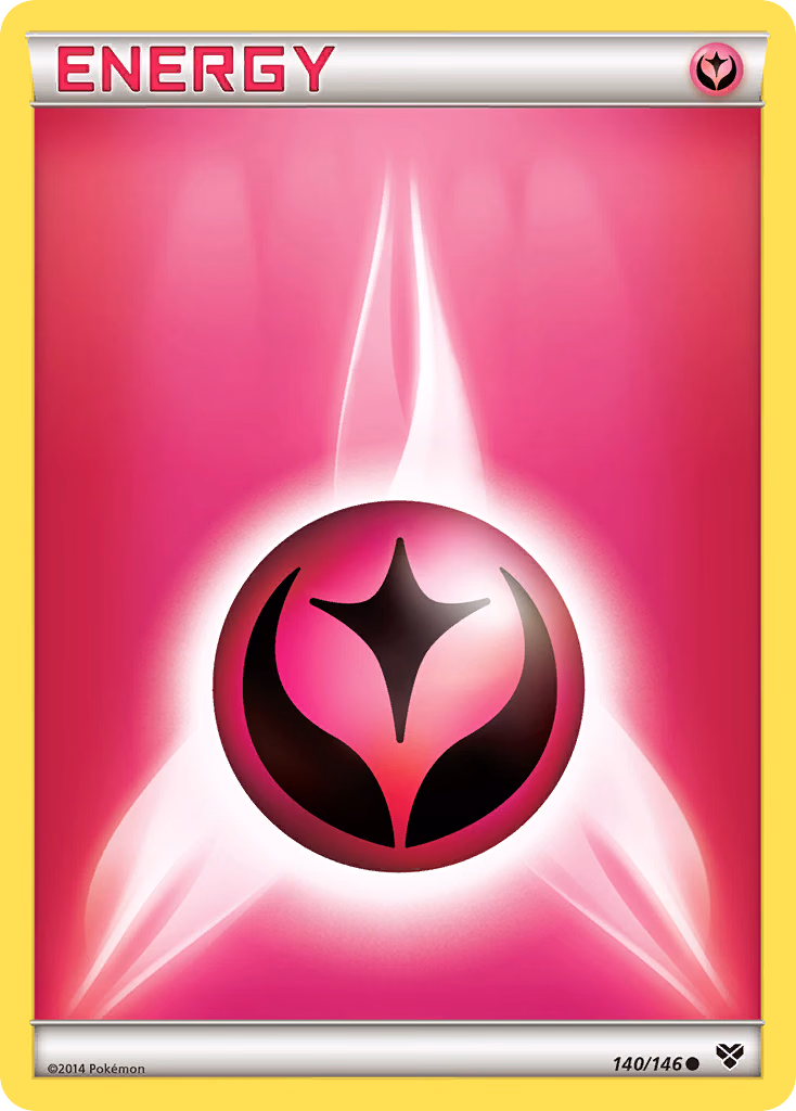 Fairy Energy Pokemon card (140/146, XY)