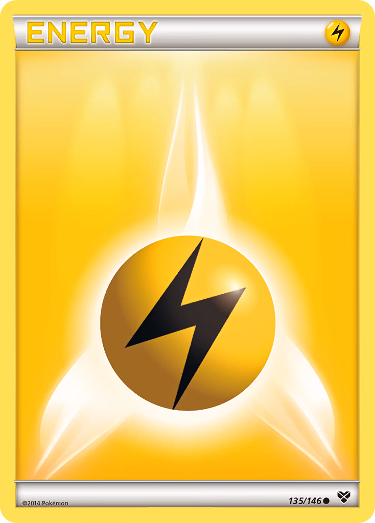 Lightning Energy Pokemon card (135/146, XY)