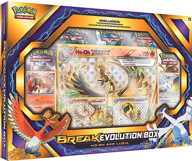 Pokemon Fates Collide BREAK Evolution Box [Ho-oh and Lugia]