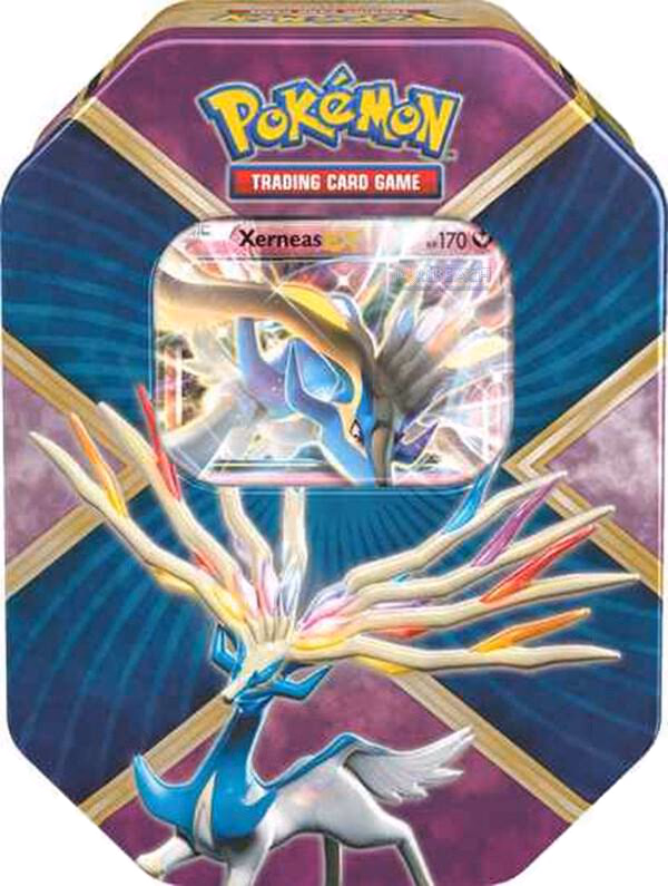 Pokemon Fates Collide Shiny Kalos Tin [Xerneas EX]
